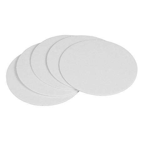 Glasunderlägg 8-lags diameter 90 mm, Vit