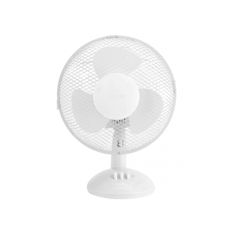 Fan table model 30 cm, White