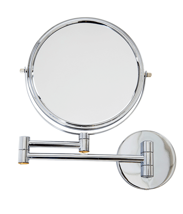 Mirror wall Edward 20 cm, Chrome