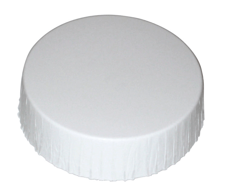 Glass cover 86 mm, Matt White