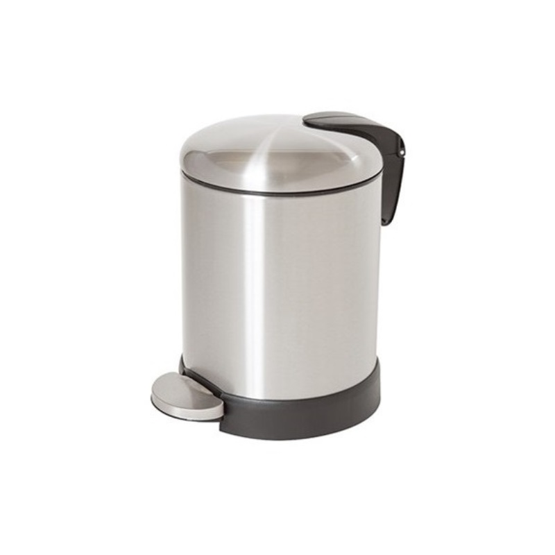 Pedal bin Dome Top 3 l, Steel, fingerprint proof