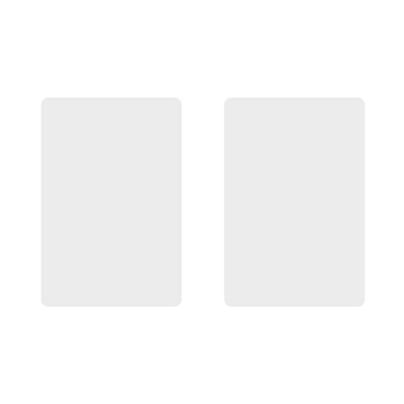 Key card SALTO, White without print