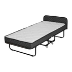 Rollaway folding bed Edward Ritz - PU leather, mattress extra firm