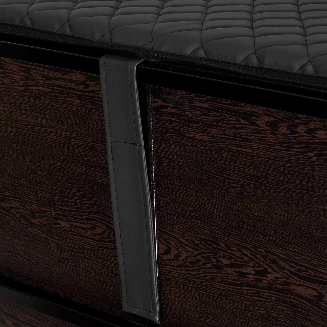 Extrasäng Edward Ritz - konstläder, extra fast madrass