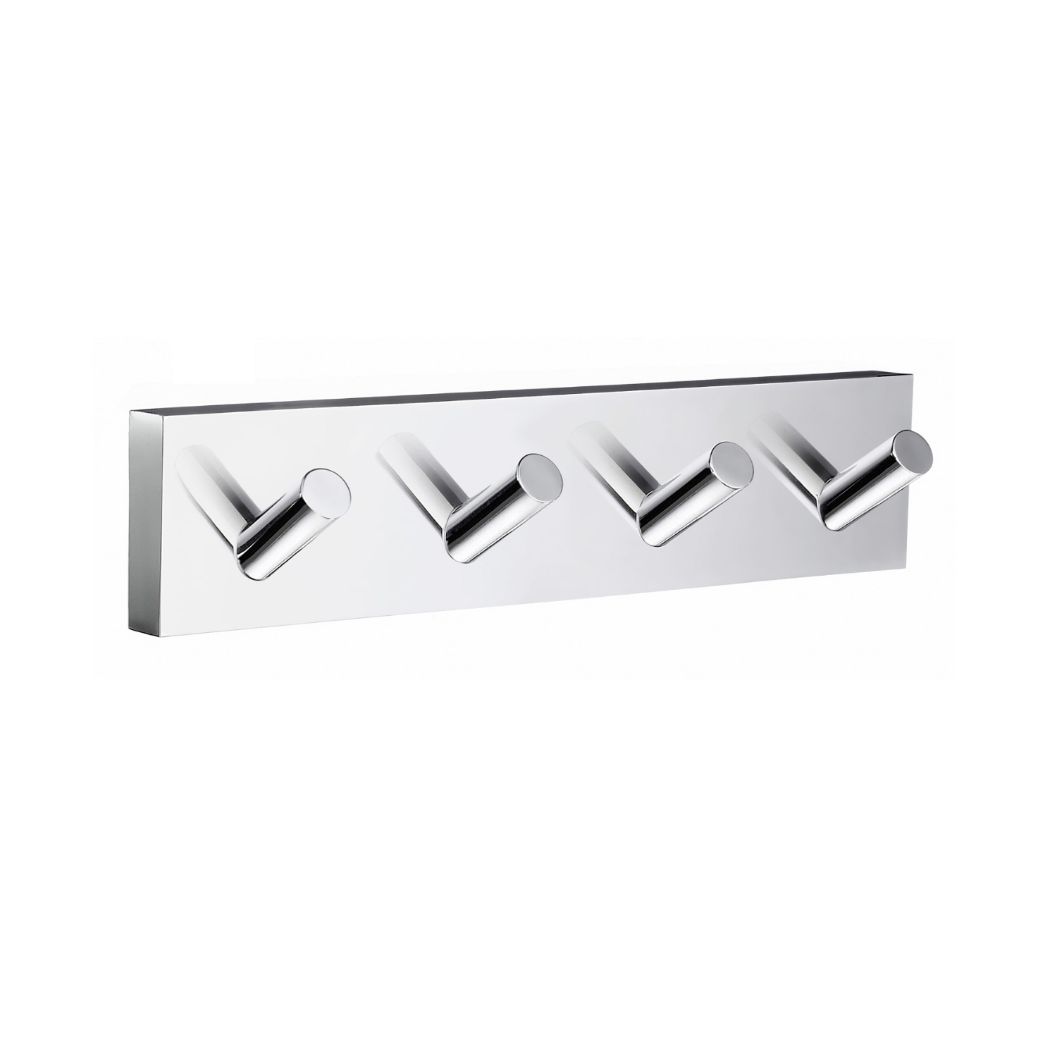 Towel hook quadruple Smedbo, Polished Chrome