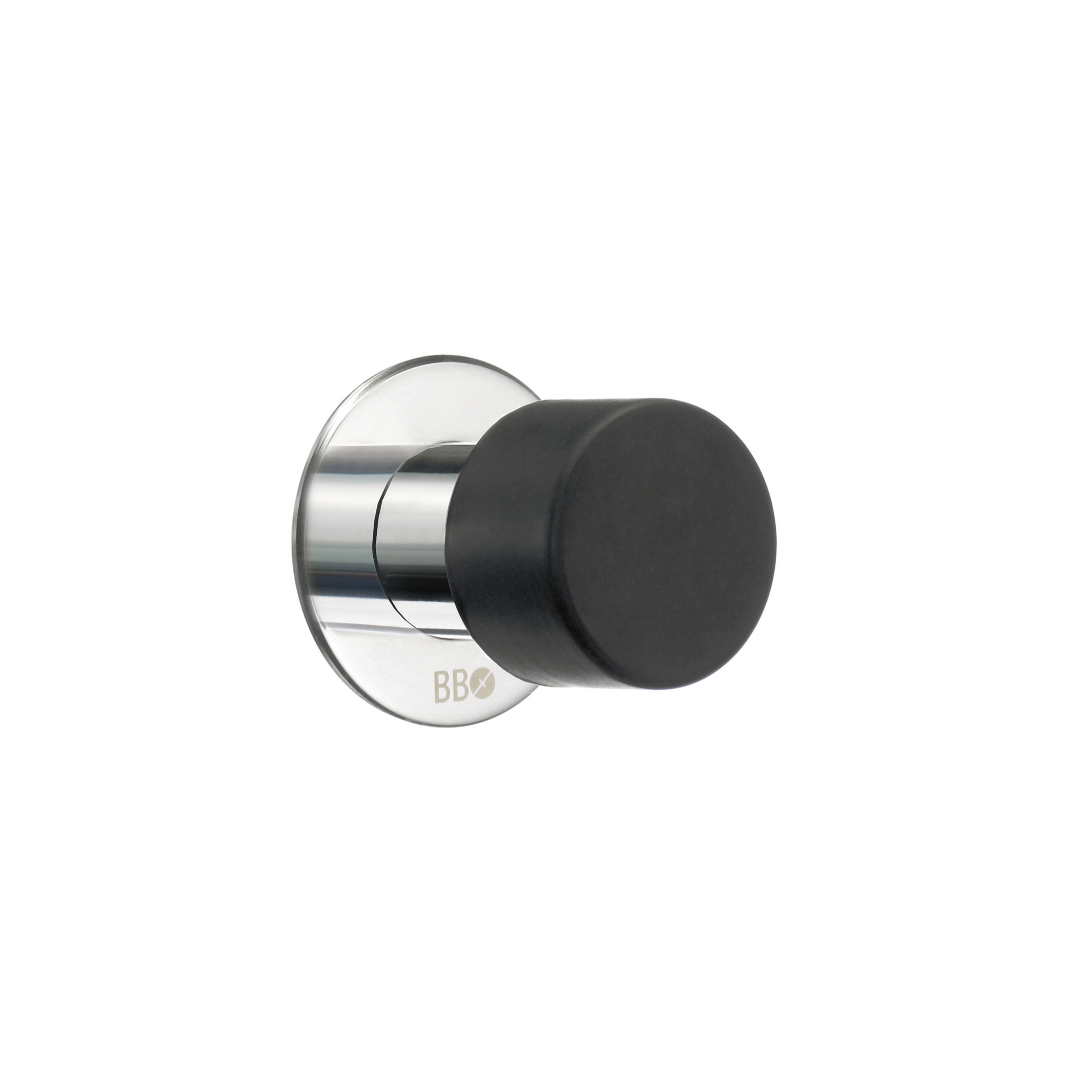 Door stop BB self-adhesive, Polished Chrome