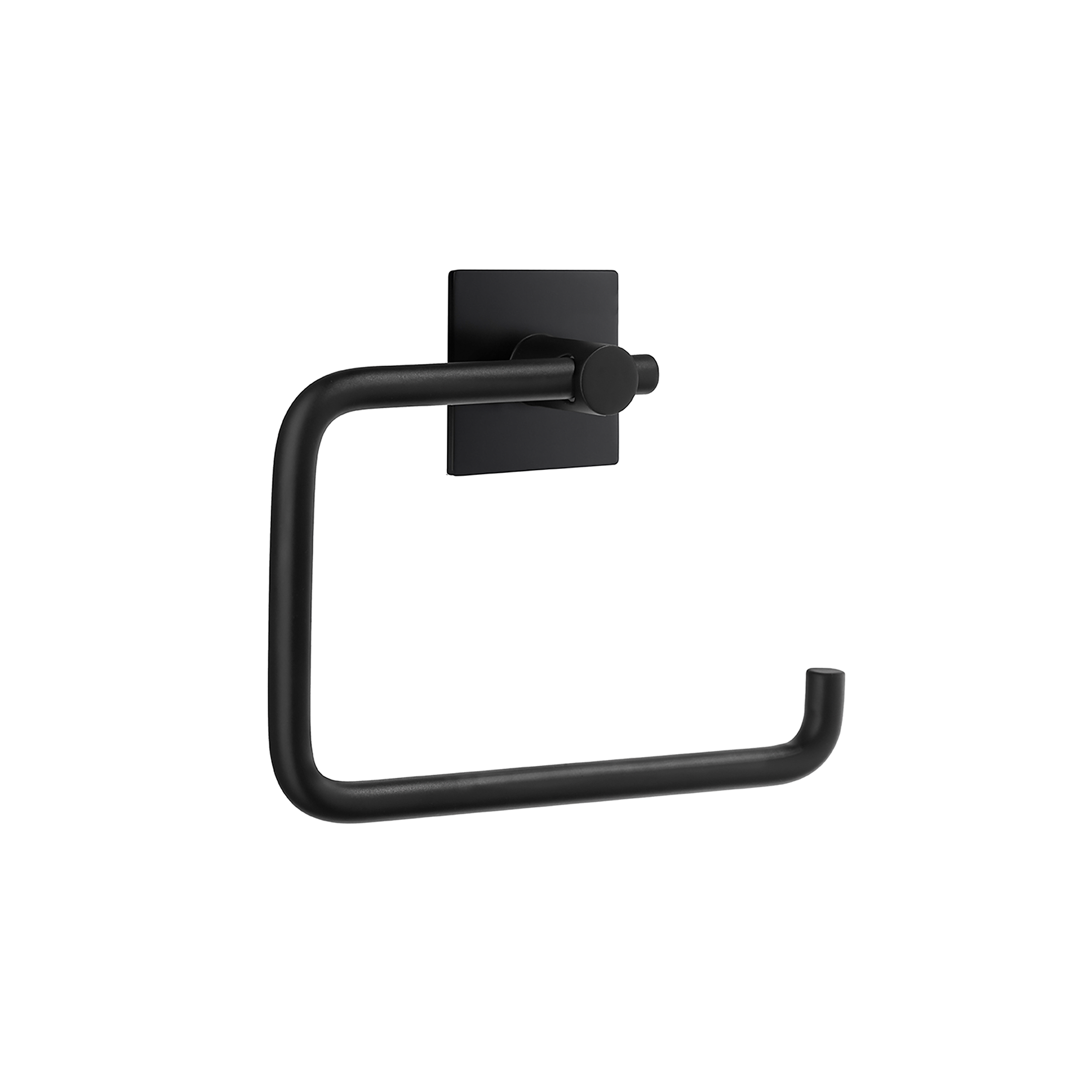 Toilet paper holder BB self-adhesive, Matte Black