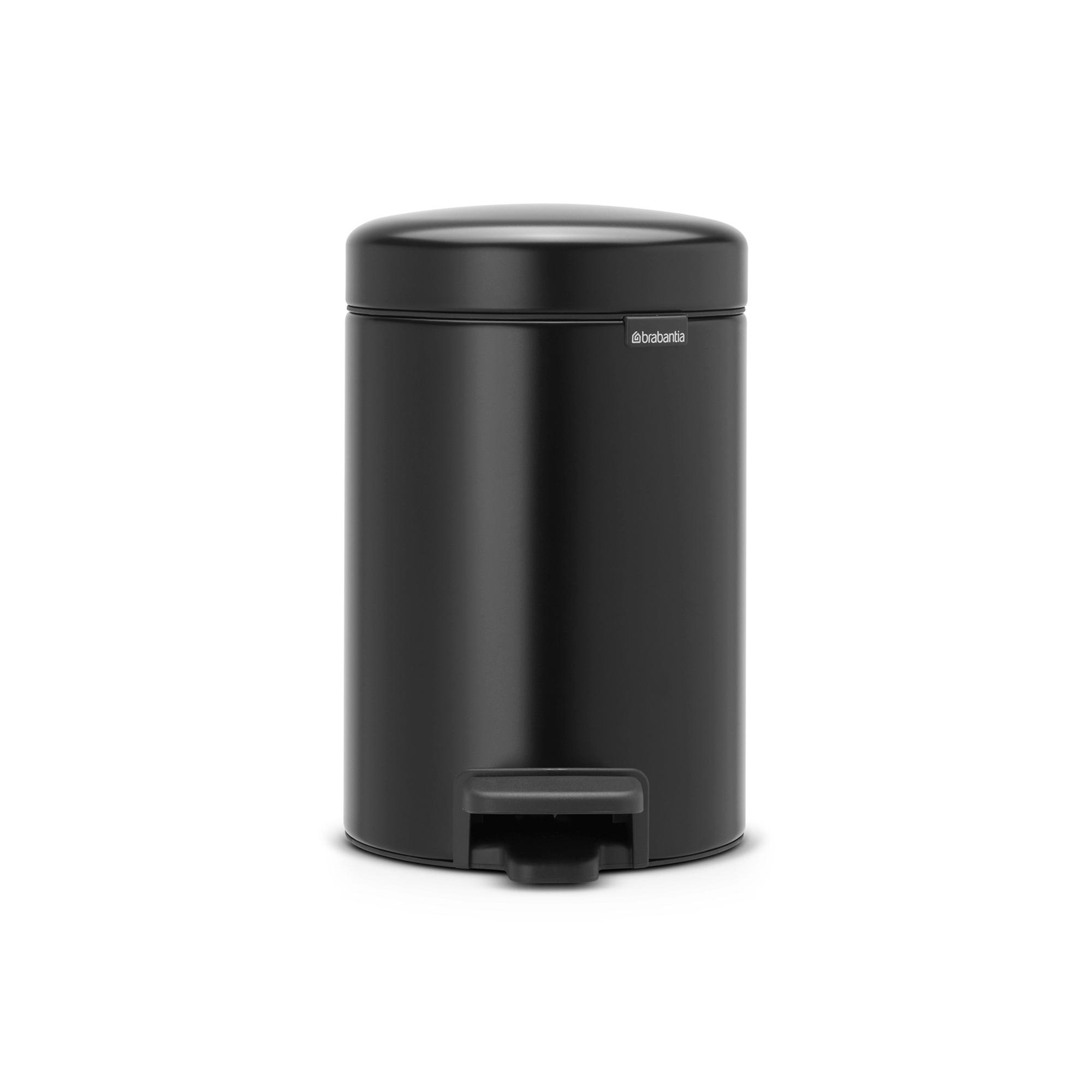 Pedal bin Brabantia Newicon 3 l, Matt Black