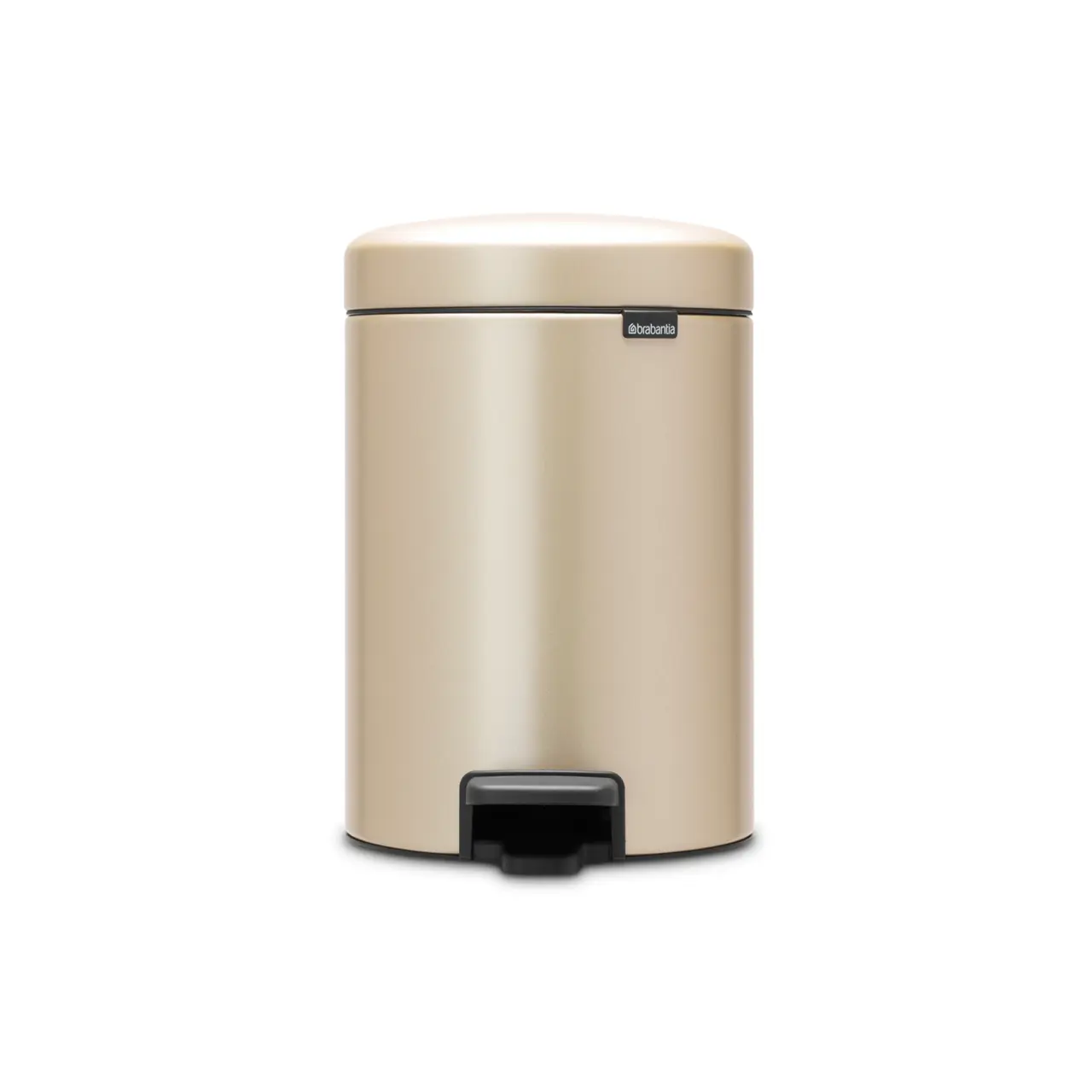 Pedalhink Brabantia Newicon 3 l, Metallic Guld