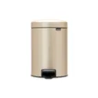 Pedalhink Brabantia Newicon 3 l, Metallic Guld