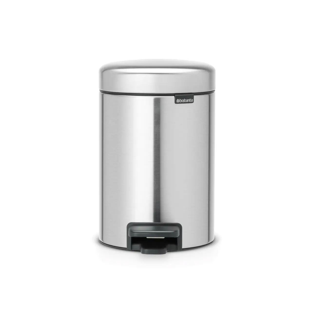 Pedalhink Brabantia Newicon 3 l, Matt Stål, fingerprint proof