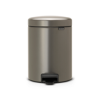 Pedalhink Brabantia Newicon 5 l, Platinum