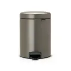 Pedal bin Brabantia Newicon 5 l, Platinum