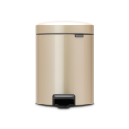 Pedalhink Brabantia Newicon 5 l, Metallic Guld