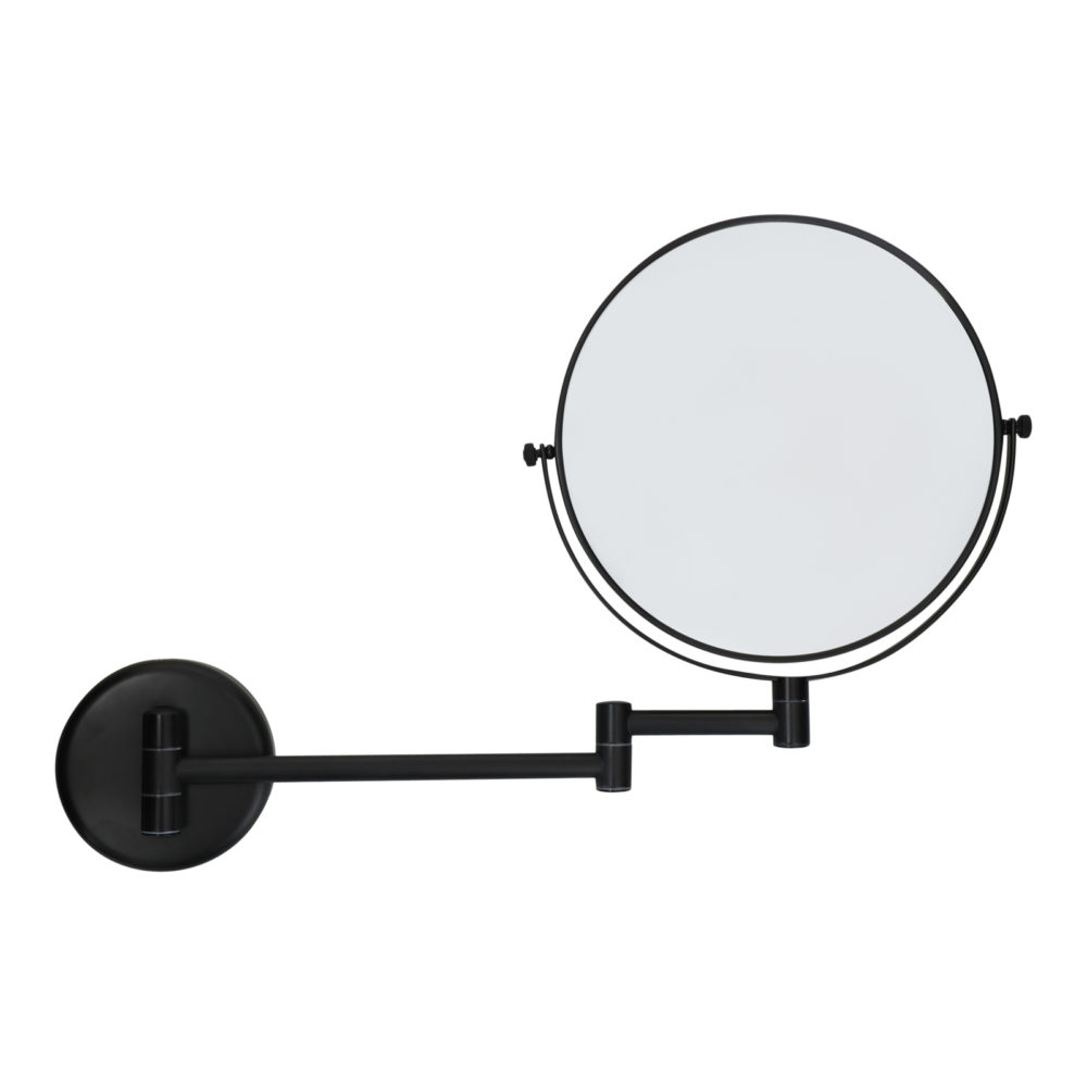 Mirror wall 20 cm, Matt Black