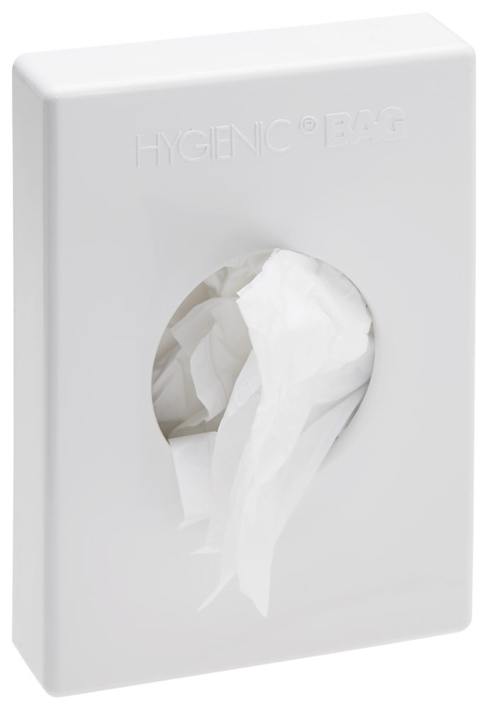 Dispenser sanitetspåse, Vit