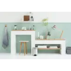 Pedalhink Brabantia Newicon 3 l, Krom, fingerprint proof