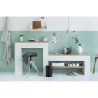 Pedalhink Brabantia Newicon 3 l, Matt Svart