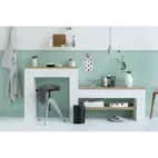 Pedalhink Brabantia Newicon 3 l, Matt Svart