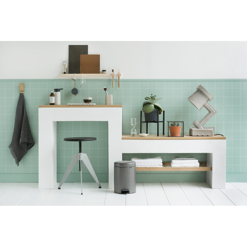 Pedalhink Brabantia Newicon 5 l, Platinum