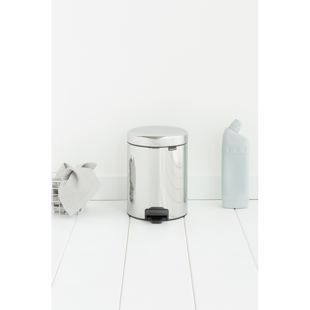 Pedalhink Brabantia Newicon 5 l, Krom