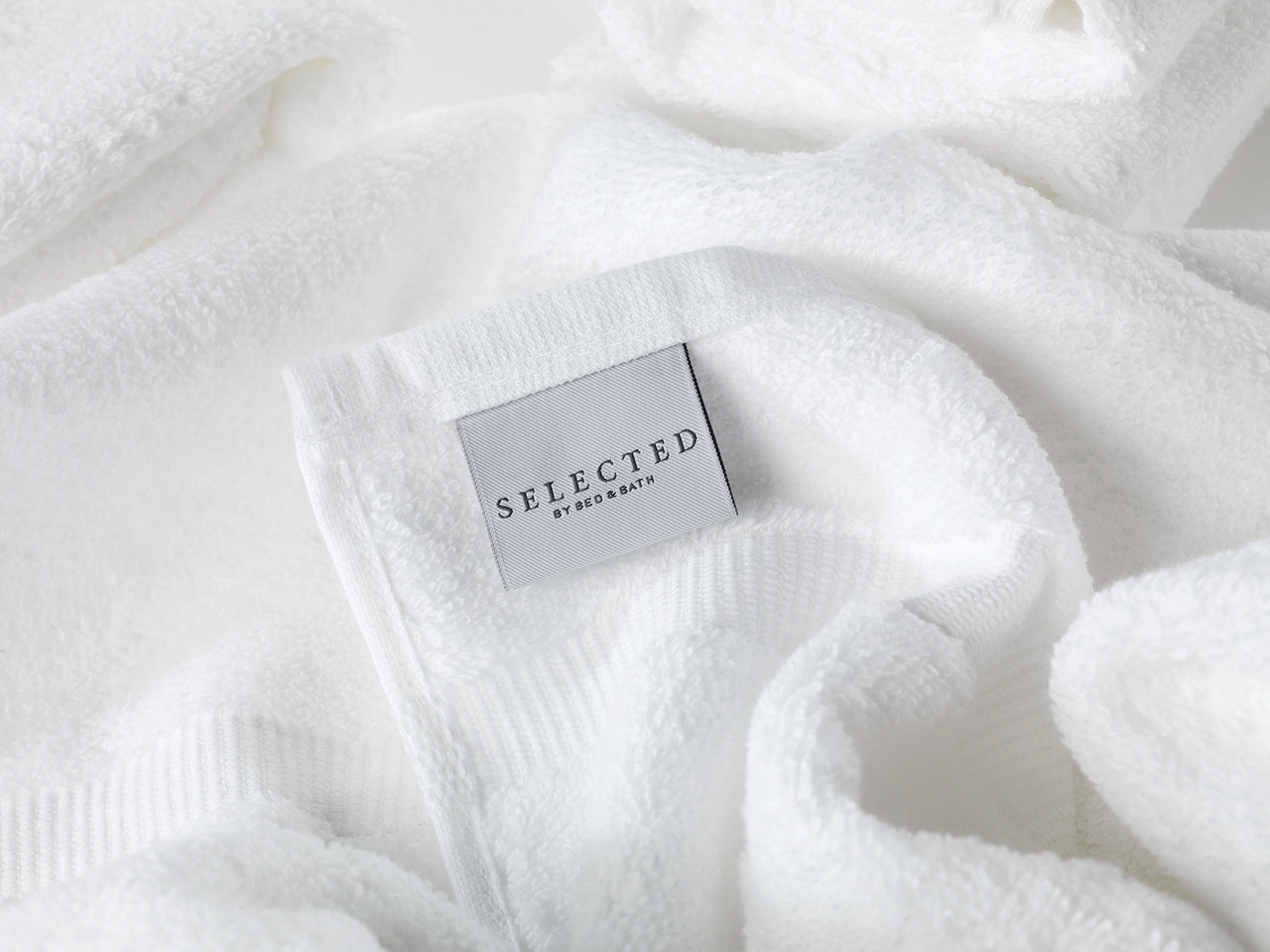 Handduk Selected by Bed & Bath 70x150 cm 600 g, Vit