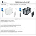 Barnsäng Edward, EU certifierad genom SP, Vit