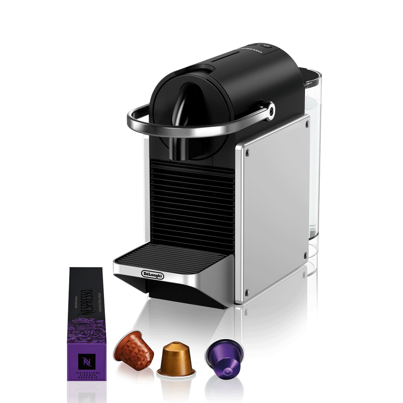 Kaffemaskin Nespresso Pixie, Svart/ Krom