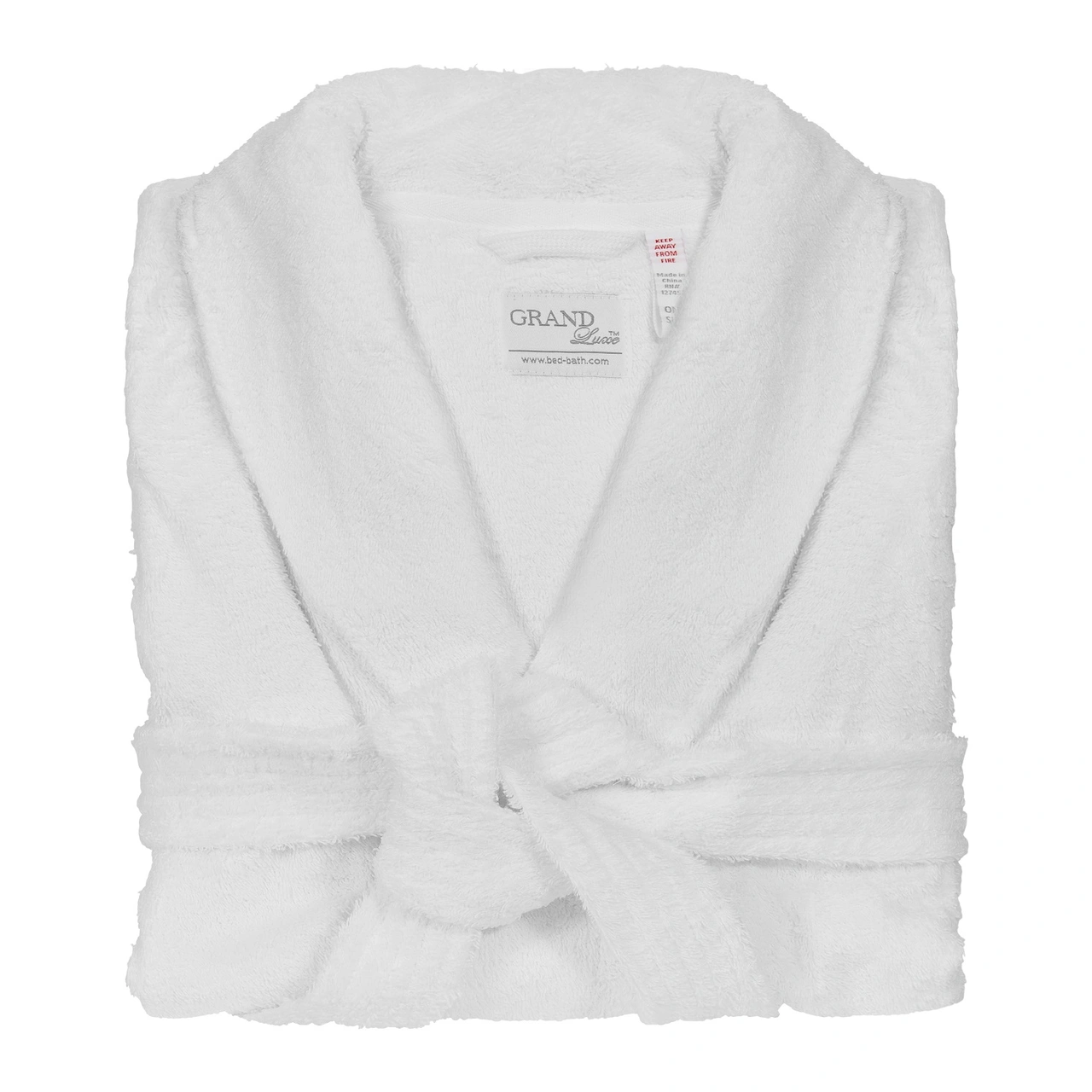 Bathrobe Grand Luxe 420 g, White