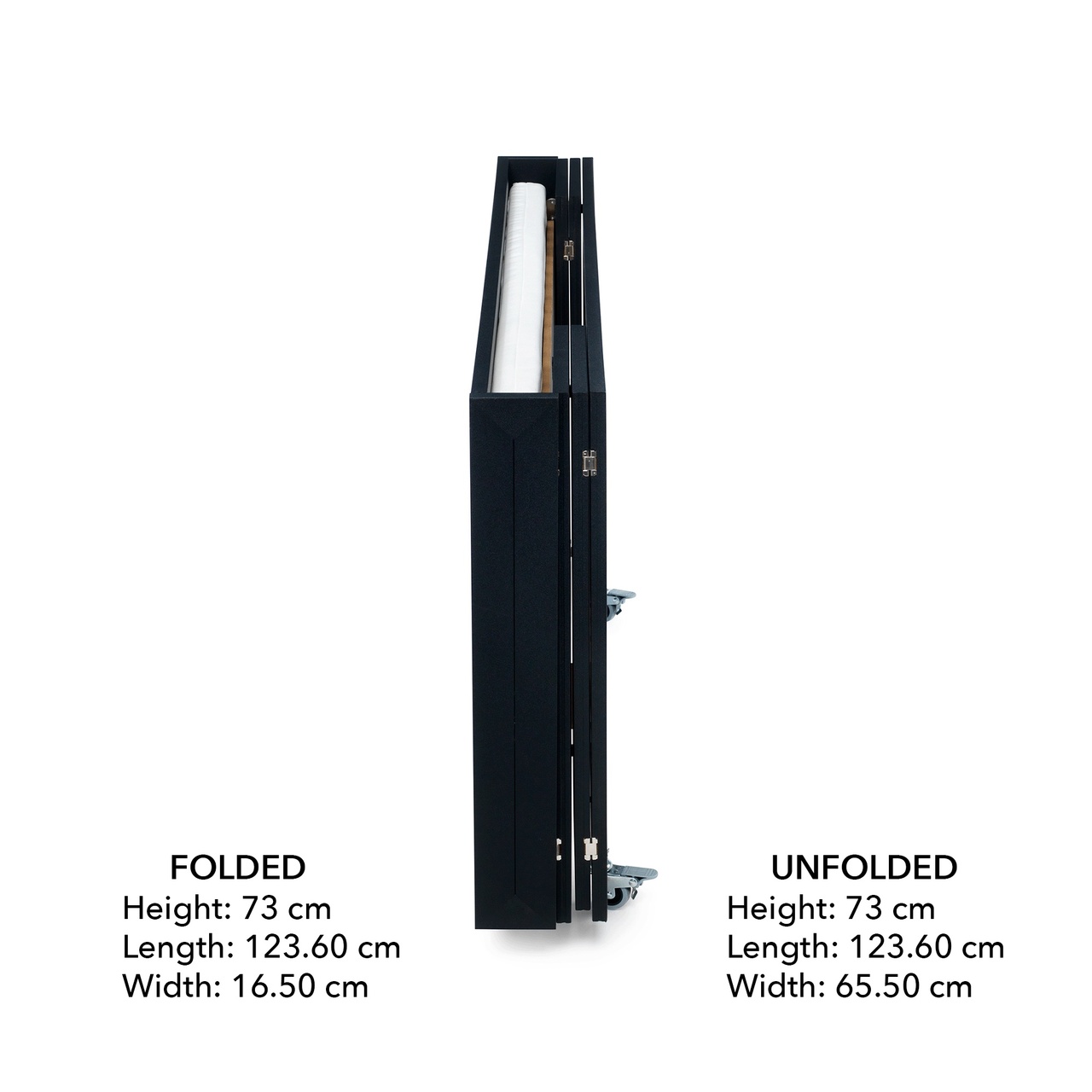 Barnsäng Edward, EU certifierad genom SP, Svart