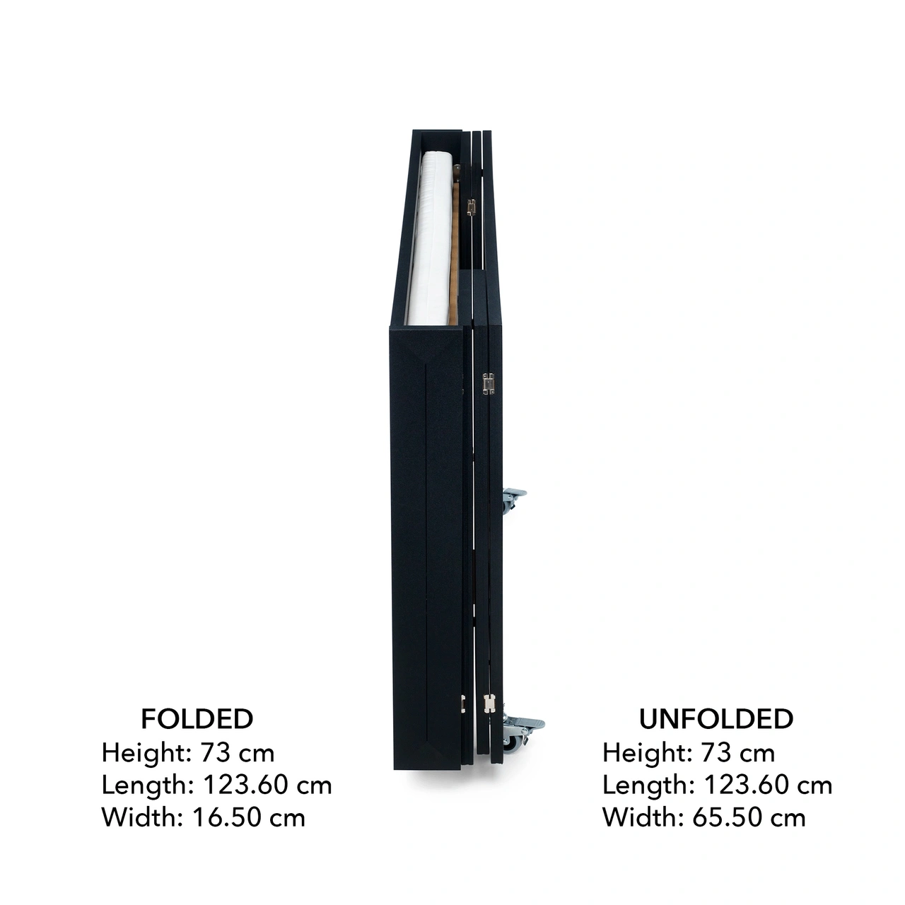 Barnsäng Edward, EU certifierad genom SP, Svart