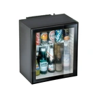 Minibar Edward Absorption 25 l, glasdörr, Svart