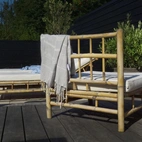 Handduk Hamam 90x180 cm, Grå/vit