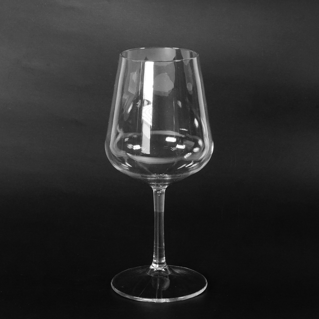 Wine glass PET 40 cl, heat-resistant