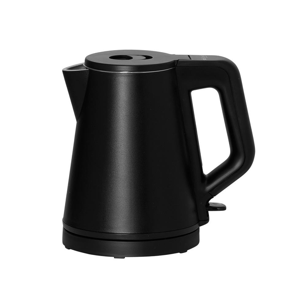 Water kettle Edward 0,6 l, Black, fingerprint proof