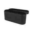 Box PU leather for hair dryer, Black