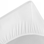 Formsytt dra-på-lakan, jersey stretch 160x200 cm, Vit