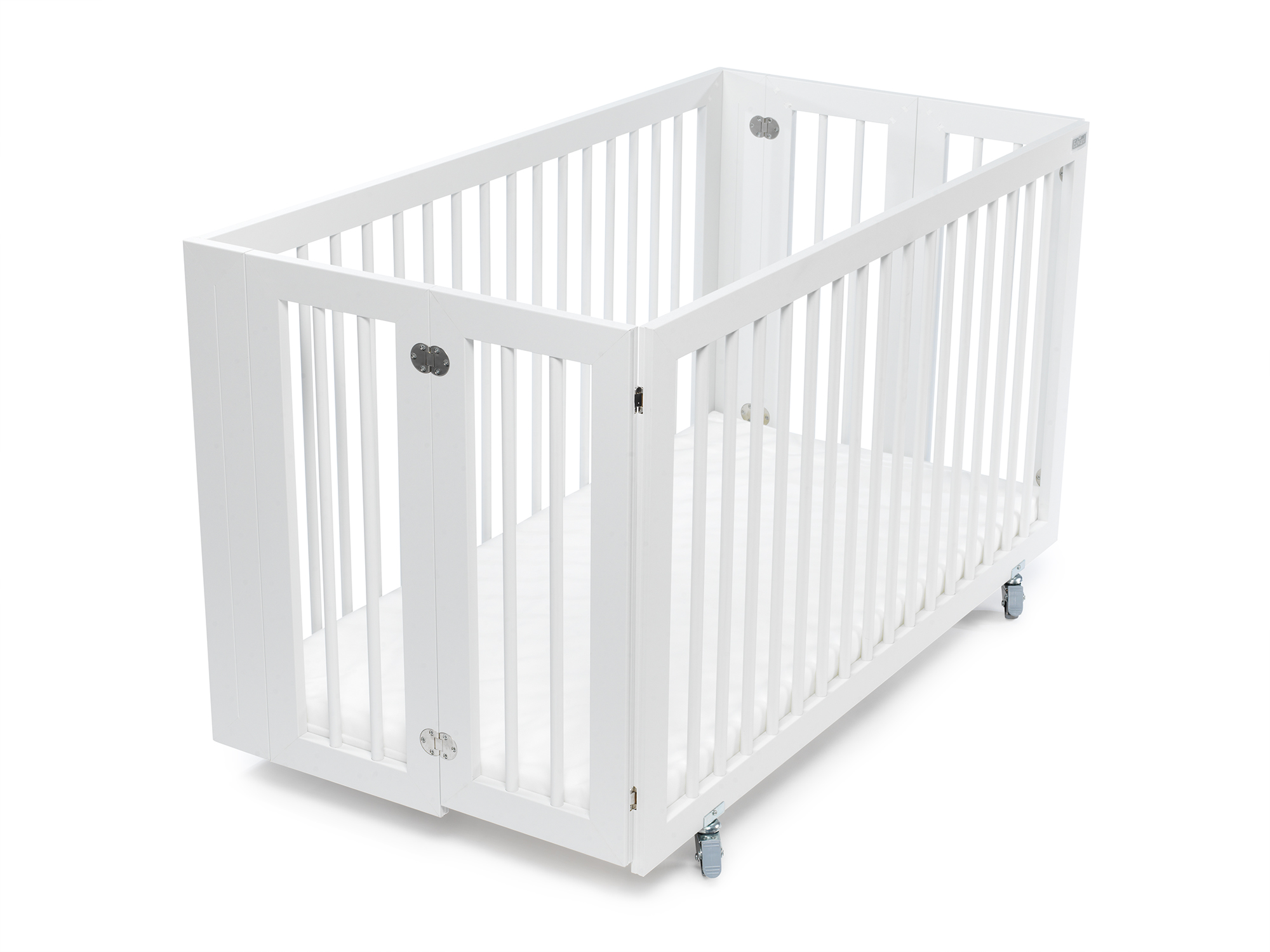 Crib Edward, EU certified through SP, White